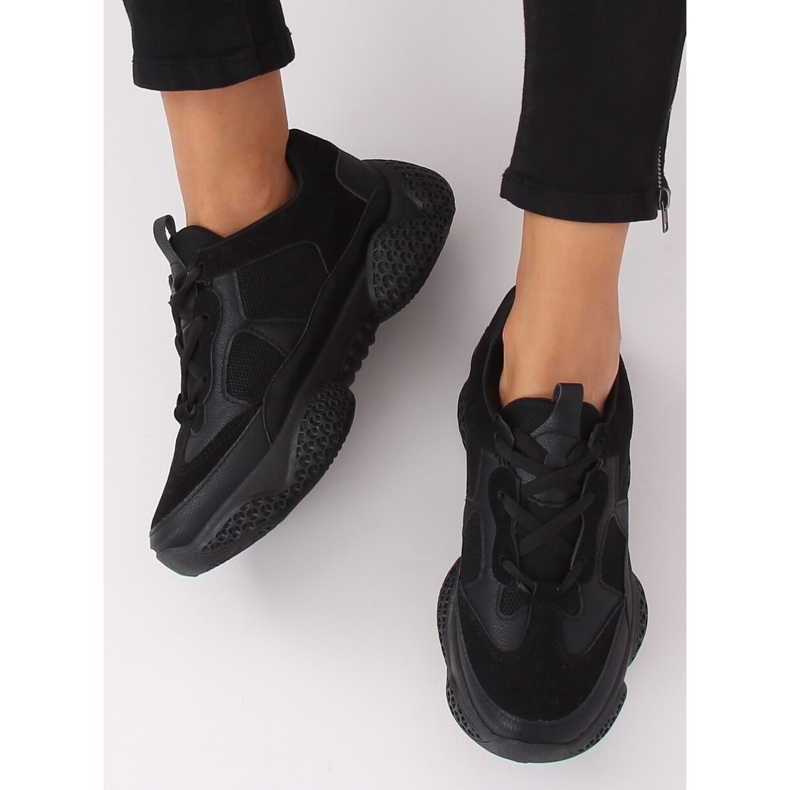 Noir BD-3 Chaussures de sport noires 2