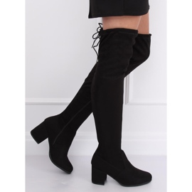 Cuissardes automne noir C-7172 Noir le noir 3