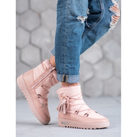 Bottes de neige MCKEYLOR rose 2
