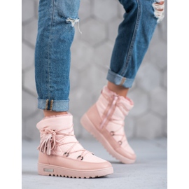 Bottes de neige MCKEYLOR rose 1 Bottes de neige MCKEYLOR rose 1