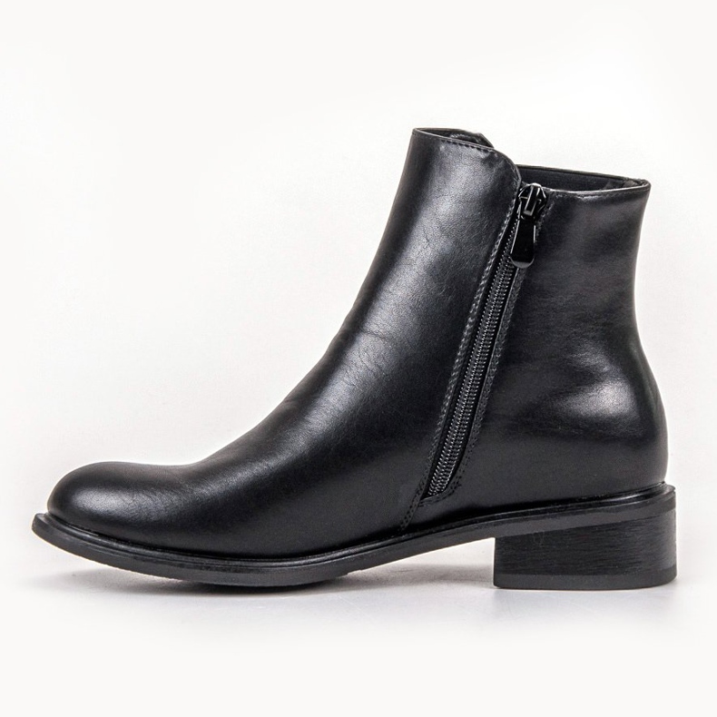 Bottes à fermeture éclair VINCEZA noir 2