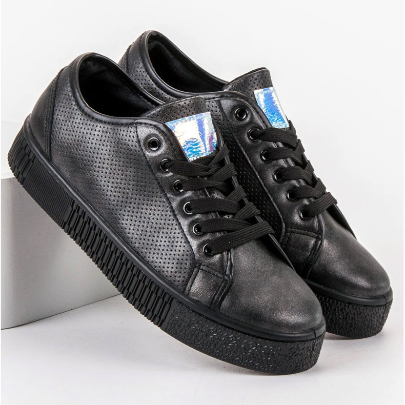 Marquiz Baskets noires le noir 1