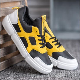 Jumex Baskets à la mode le noir jaune 1