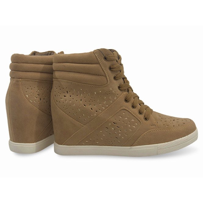 Baskets Daim 875 Beige 1