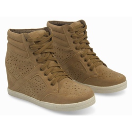 Baskets Daim 875 Beige 3