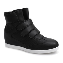 Baskets Compensées À La Mode JT3 Noir le noir 1