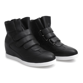 Baskets Compensées À La Mode JT3 Noir le noir 4