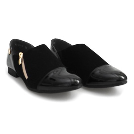 Chaussures Classiques Avec Fermeture À Glissière MS164 Noir 1