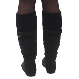 Bottes Saszki Bottes SH11-094 Noir le noir 1