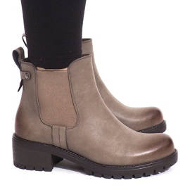 Bottes chaudes BH56-KB Kaki multicolore vert 1