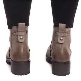 Bottes chaudes BH56-KB Kaki multicolore vert 2