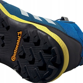 Chaussures adidas Terrex Mid Gtx Jr BC0596 noir bleu vert 1