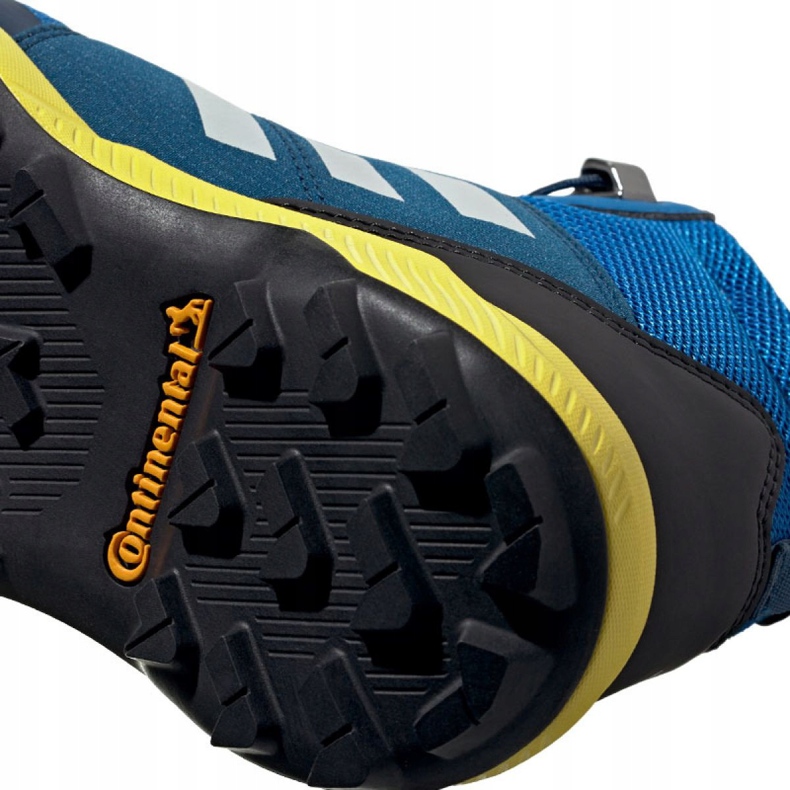 Chaussures adidas Terrex Mid Gtx Jr BC0596 le noir bleu vert 1