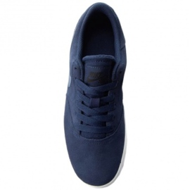 Nike Sb Check Suede Jr AR0132-400 chaussures bleu marine 1