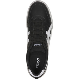 Chaussures Asics Aaron M 1201A007 002 blanc noir 2