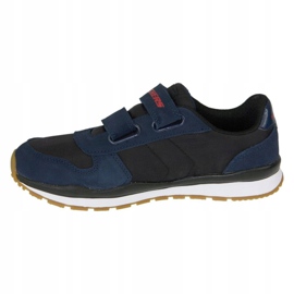 Skechers Throwbax Jr 97360-NVBK Chaussures bleu marin 1
