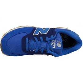 Chaussures New Balance W KL574ESG bleu marin 2