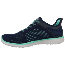 Skechers Microburst W 23327-NVGR Chaussures gris multicolore 1