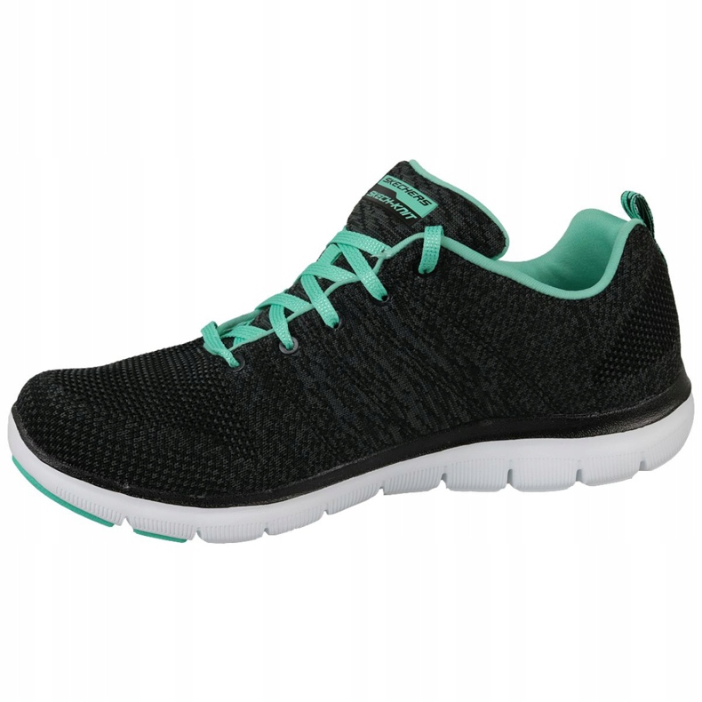 Skechers Flex Appeal 2.0 W 12756-BKAQ le noir 1