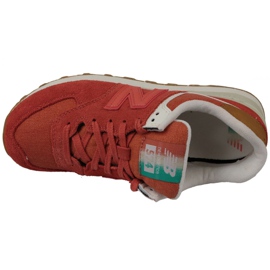 Chaussures New Balance W WL574SEA orange 2 Chaussures New Balance W WL574SEA orange 2