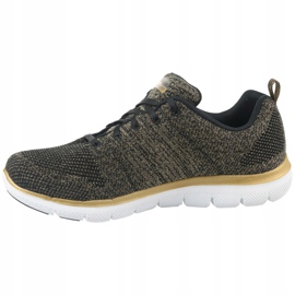 Chaussures Skechers Flex Appeal 2.0 W 12771-BKGD noir multicolore 1