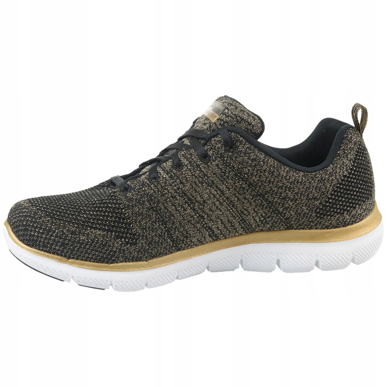 Chaussures Skechers Flex Appeal 2.0 W 12771-BKGD le noir multicolore 1