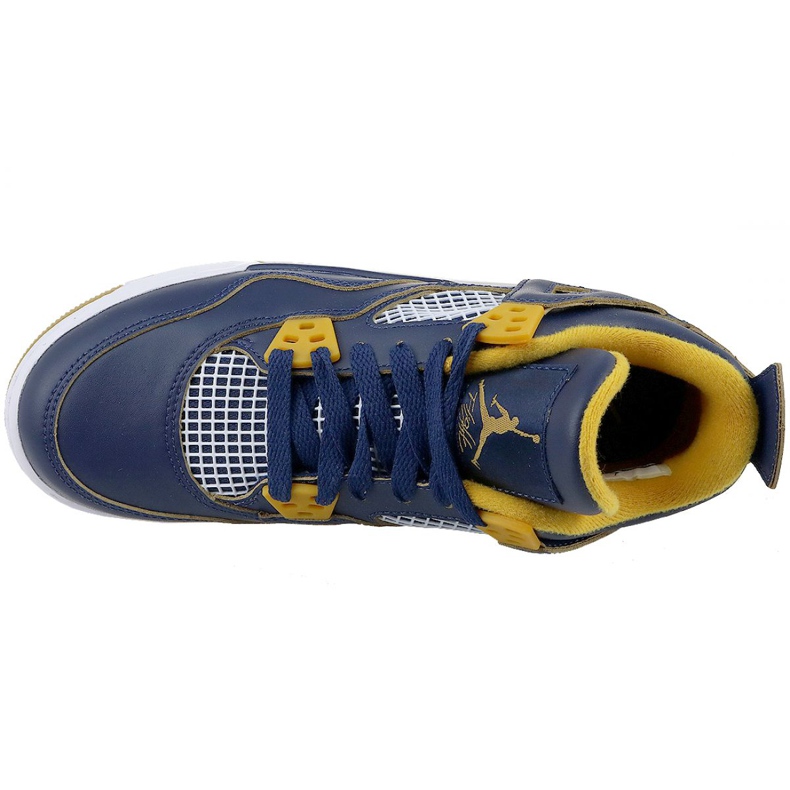 Nike Jordan 4 Retro Bg Jr 408452-425 bleu marin 2