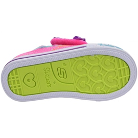 Chaussure Skechers Shuffles Jr 10834N-NPMT multicolore 3