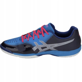 Chaussure de squash Asics Gel-Blade 6 M R703N-400 bleu 2 Chaussure de squash Asics Gel-Blade 6 M R703N-400 bleu 2