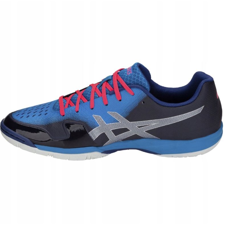 Chaussure de squash Asics Gel-Blade 6 M R703N-400 bleu 2 Chaussure de squash Asics Gel-Blade 6 M R703N-400 bleu 2
