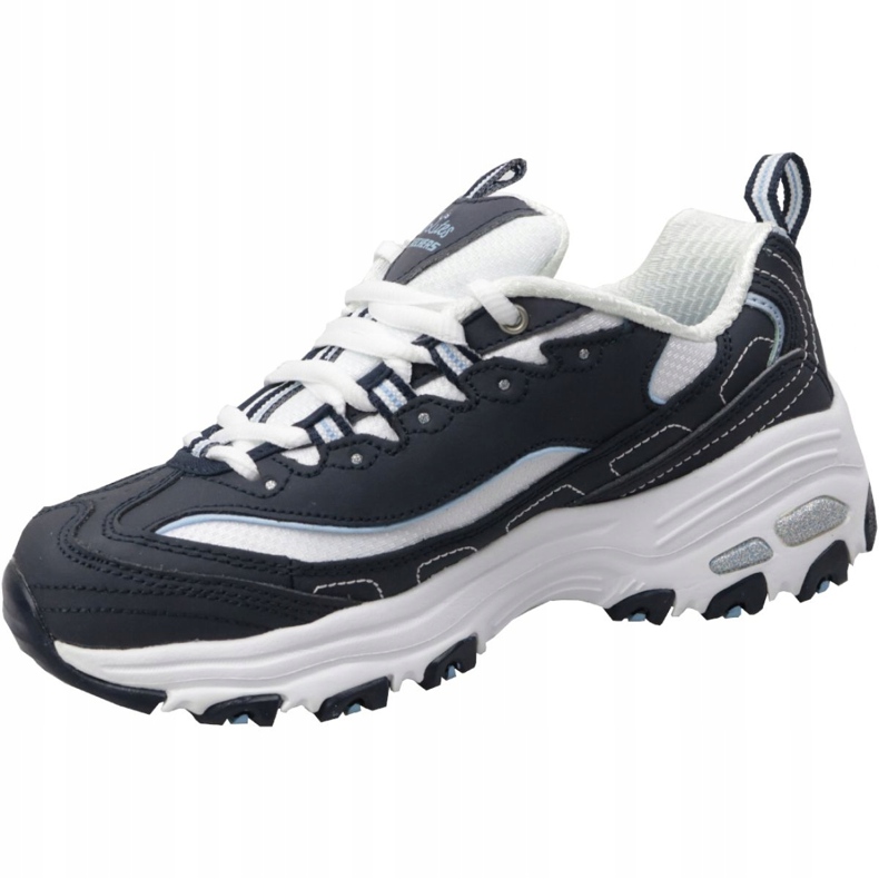 Chaussures Skechers D'Lites Biggest Fan W 11930-NVW bleu marin 1