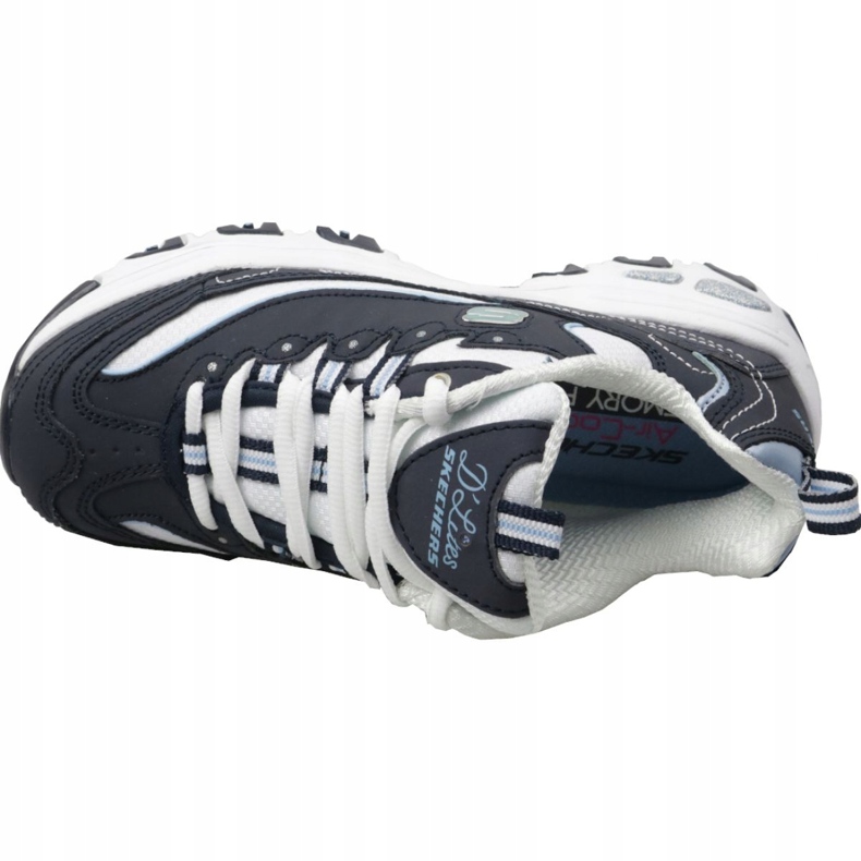 Chaussures Skechers D'Lites Biggest Fan W 11930-NVW bleu marin 2