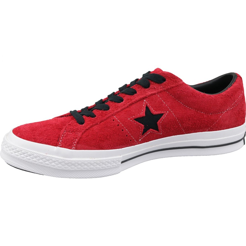 Converse One Star M 163246C chaussures rouges 1