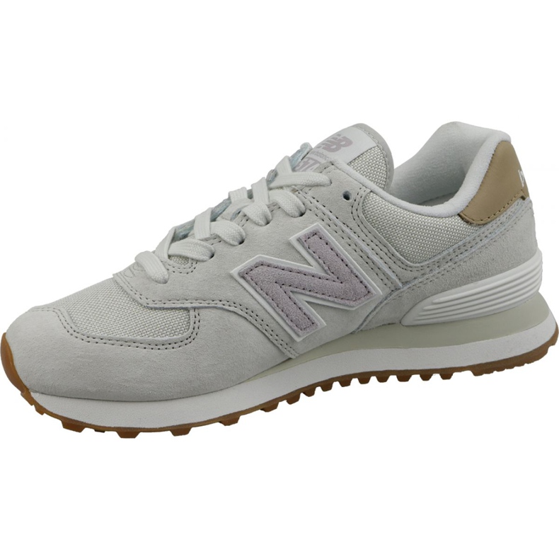 Chaussures New Balance W WL574LCC gris 1