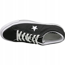 Converse One Star Ox 163385C chaussures noir 2