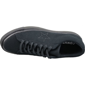 Chaussures Converse One Star Ox M 163380C noir 2