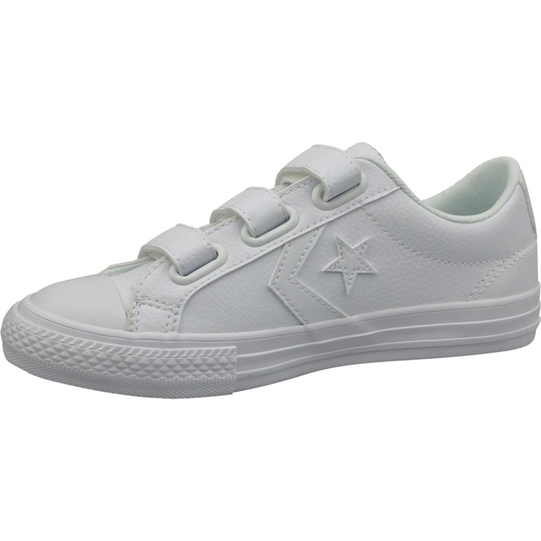 Chaussures Converse Star Player Ev Ox Jr 651830C blanc 1
