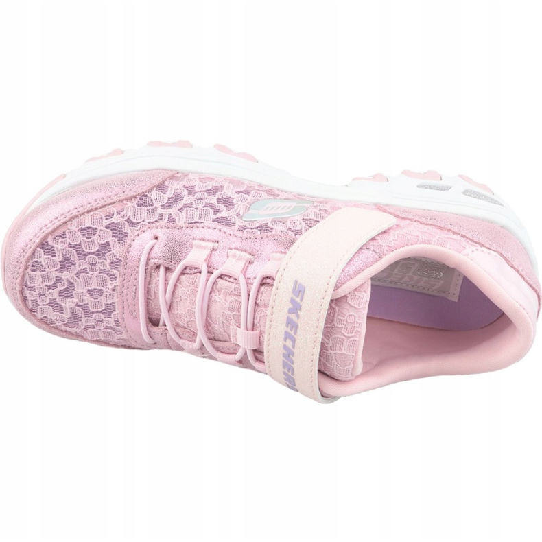 Skechers D'Lites Jr 664086L-LTPK chaussures roses 2 Skechers D'Lites Jr 664086L-LTPK chaussures roses 2