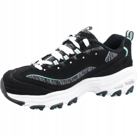 Chaussures Skechers D'Lites W 11936-BKTQ le noir 1