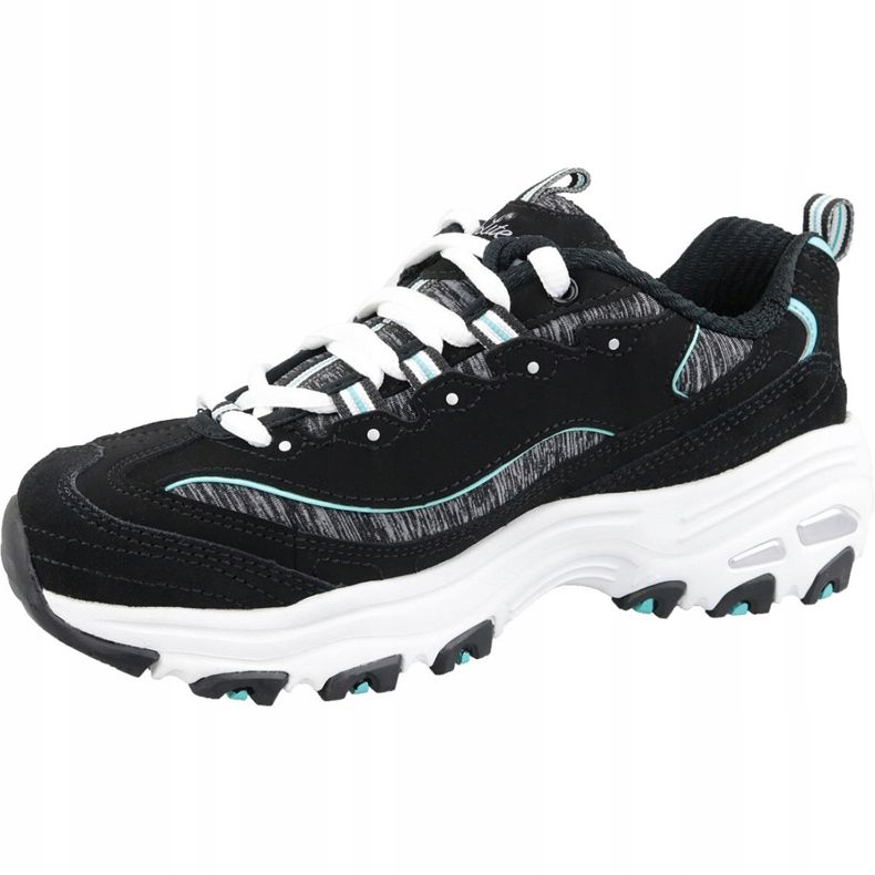 Chaussures Skechers D'Lites W 11936-BKTQ noir 1