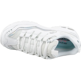 Chaussures Skechers D'Lites M 13160-WSL blanc 2
