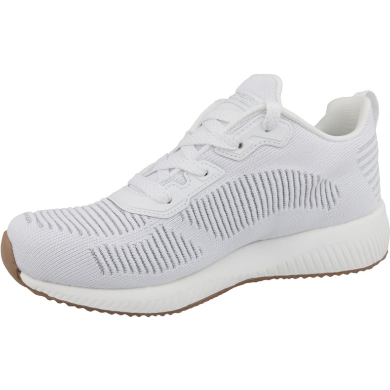 Skechers Bobs Squad Glam W 31347-WHT blanche 1 Skechers Bobs Squad Glam W 31347-WHT blanche 1