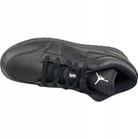 Nike Jordan Air 1 Low Bg M 553560-006 chaussures noires 2