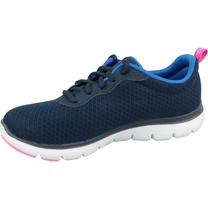 Chaussures Skechers Flex Appeal 2.0 W 12775W-NVY bleu marine 1