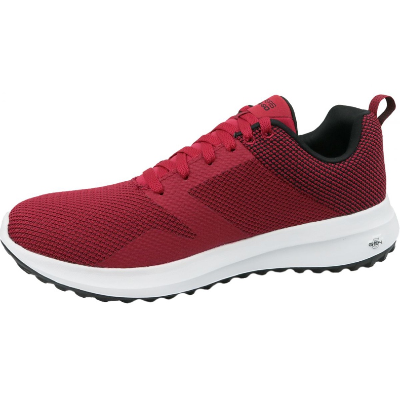 Chaussures Skechers On The Go M 55330-RDBK rouge 1