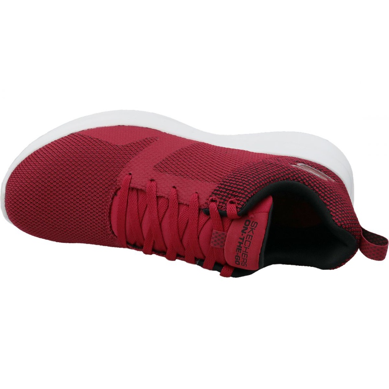 Chaussures Skechers On The Go M 55330-RDBK rouge 2