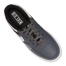 Chaussure Nike Air Force 1 LV8 2 Jr CI1756-002 blanche le noir 2