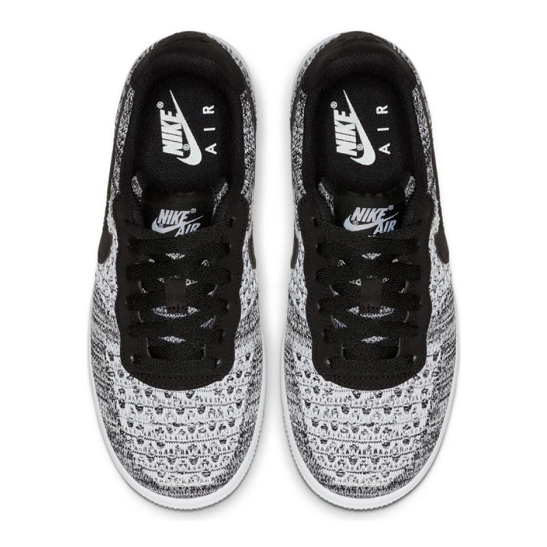 Nike Air Force 1 Flyknit 2.0 Gs Jr BV0063-001 noir multicolore 2