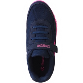 Chaussures Kappa Follow Bc Jr. 260634K 6722 bleu marin rose 1