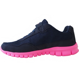 Chaussures Kappa Follow Bc Jr. 260634K 6722 bleu marin rose 2
